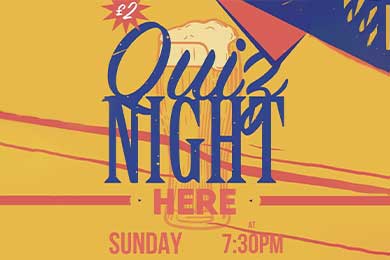 Pub Quiz night
